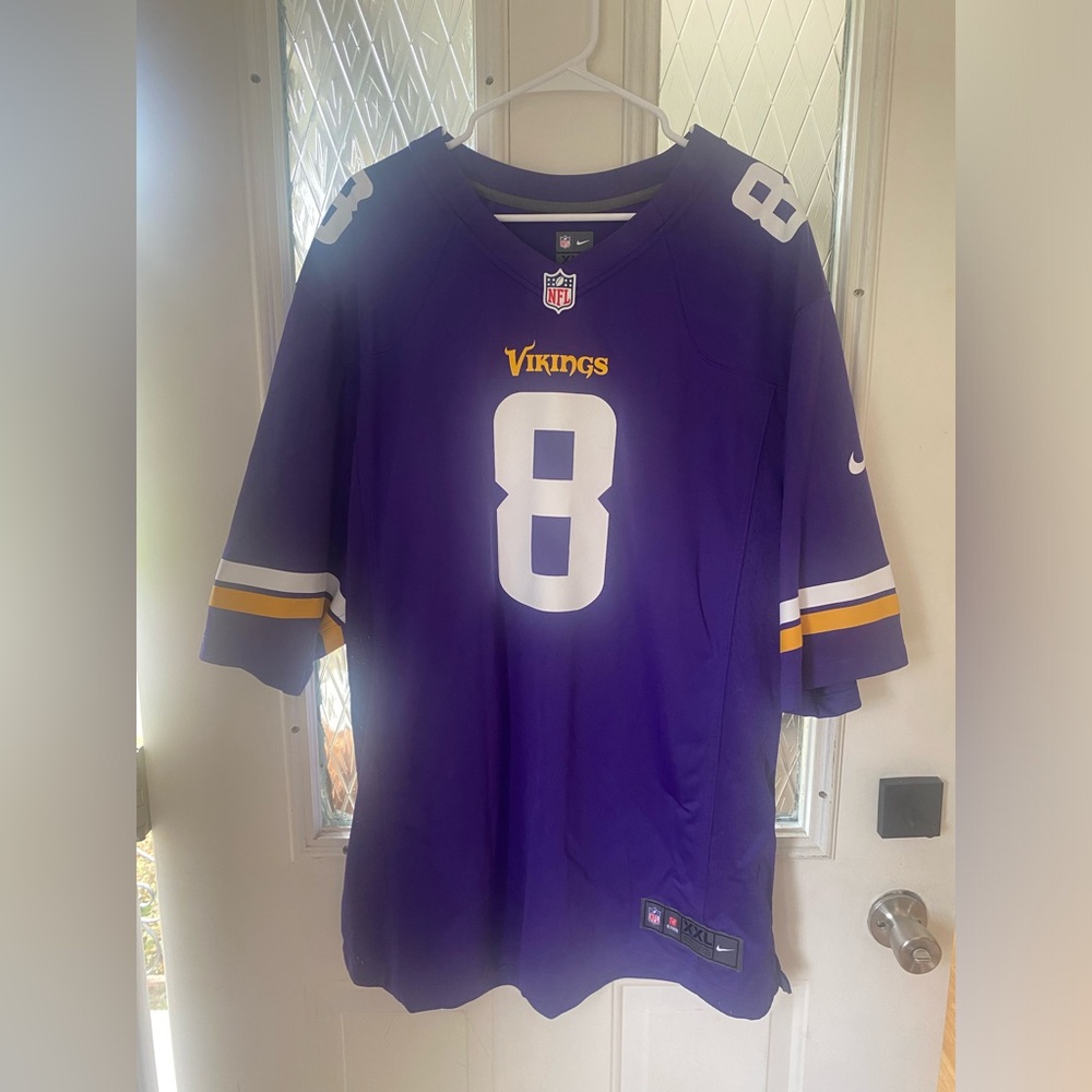 NFL Minnesota Vikings Kirk Cousins Jersey Nike